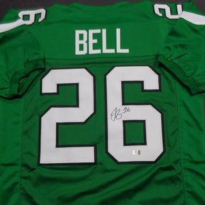 New York Jets Jersey Signed by LEVEON BELL W/COA